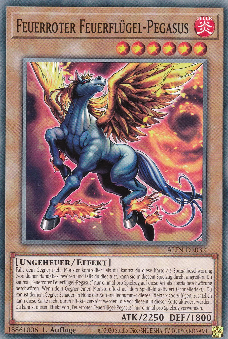 Feuerroter Feuerflügel-Pegasus - ALIN-DE032 - Common - Deutsch - 1. Auflage - Alliance Insight
