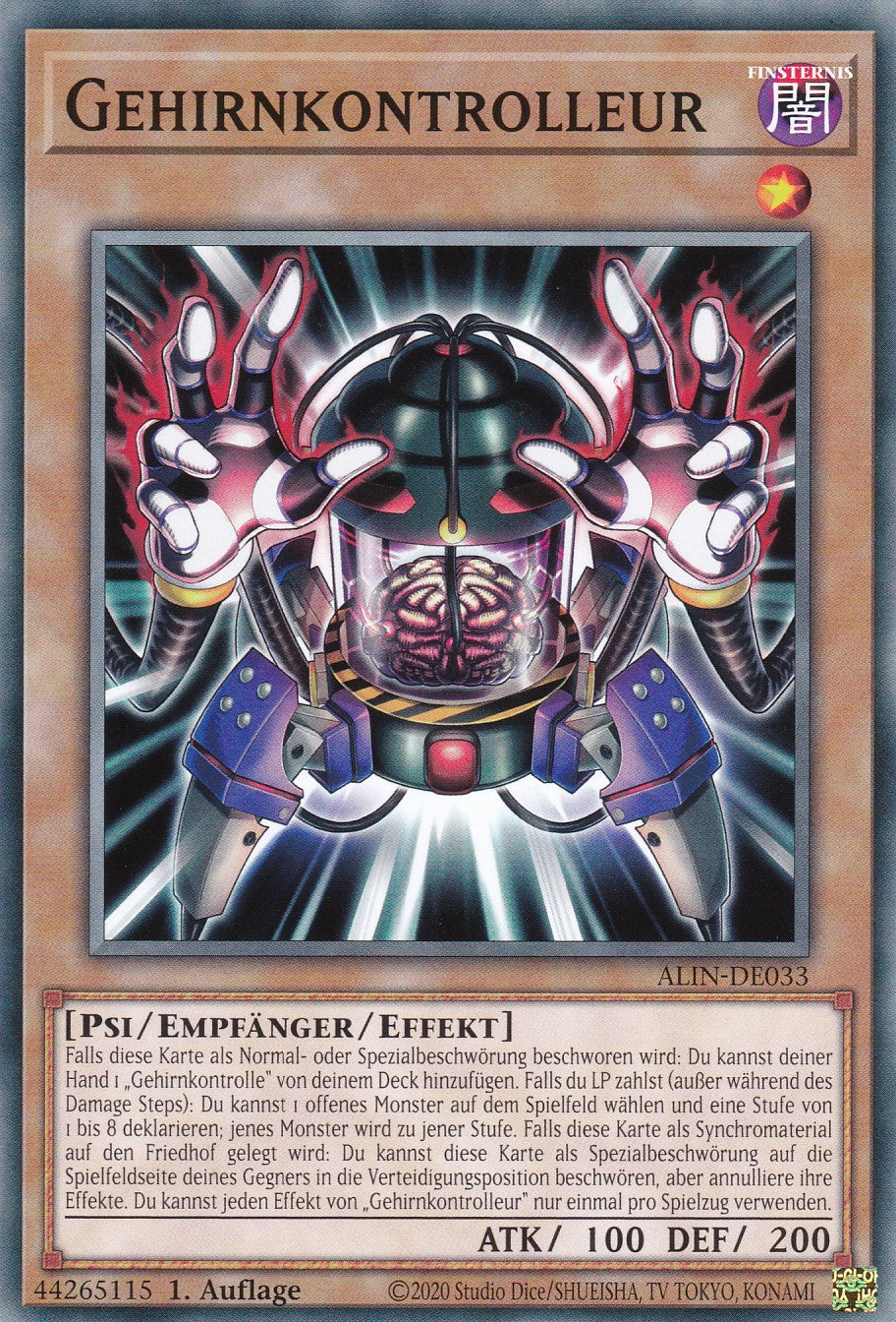 Gehirnkontrolleur - ALIN-DE033 - Common - Deutsch - 1. Auflage - Alliance Insight