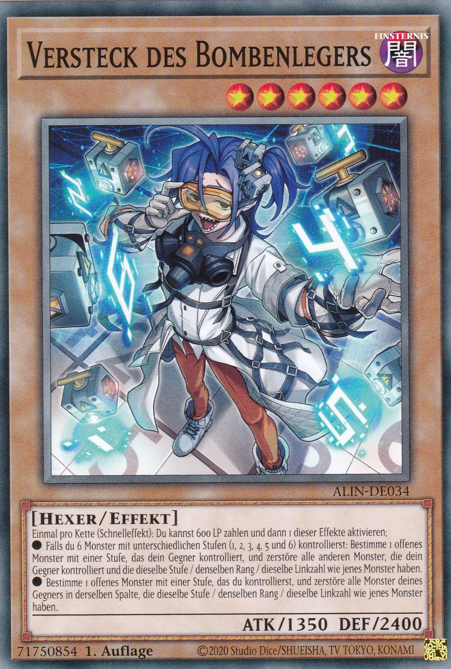 Versteck des Bombenlegers - ALIN-DE034 - Common - Deutsch - 1. Auflage - Alliance Insight