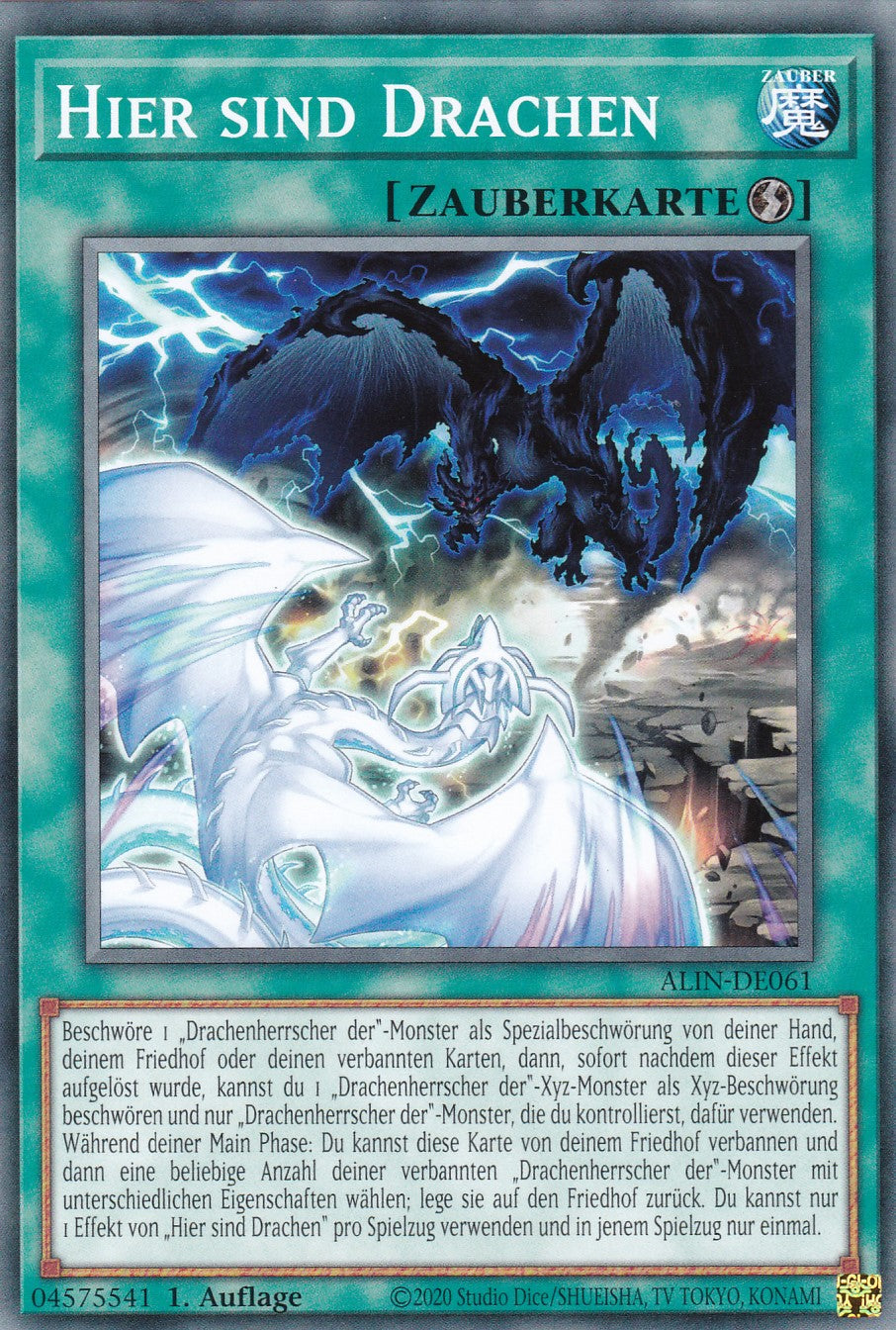 Hier sind Drachen - ALIN-DE061 - Common - Deutsch - 1. Auflage - Alliance Insight