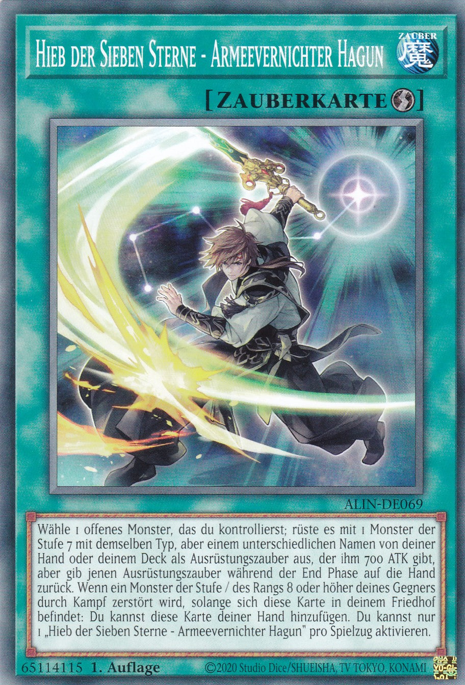 Hieb der Sieben Sterne - Armeevernichter Hagun - ALIN-DE069 - Common - Deutsch - 1. Auflage - Alliance Insight