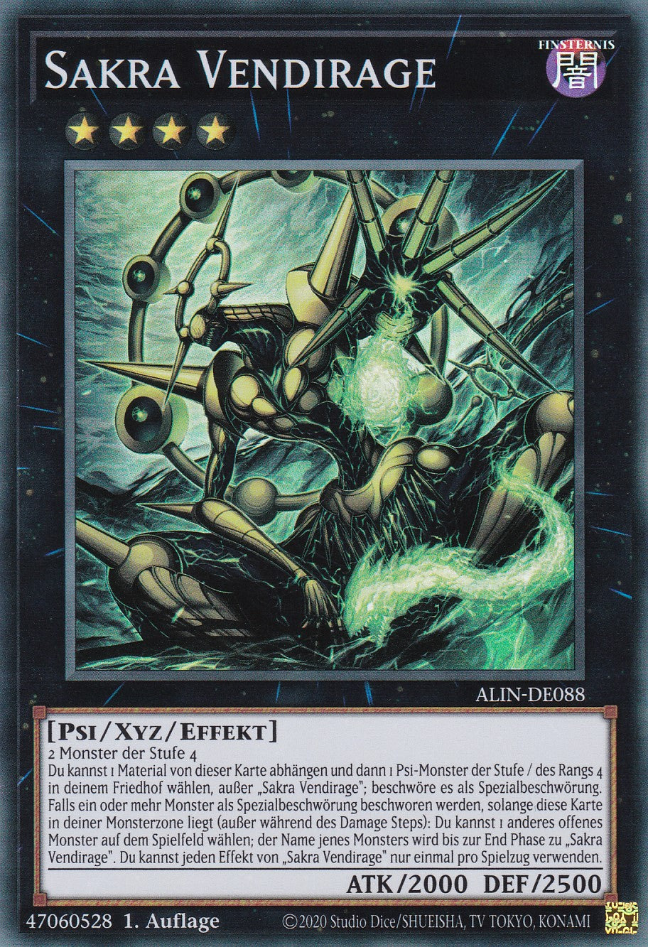 Sakra Vendirage - ALIN-DE088 - Super Rare - Deutsch - 1. Auflage - Alliance Insight