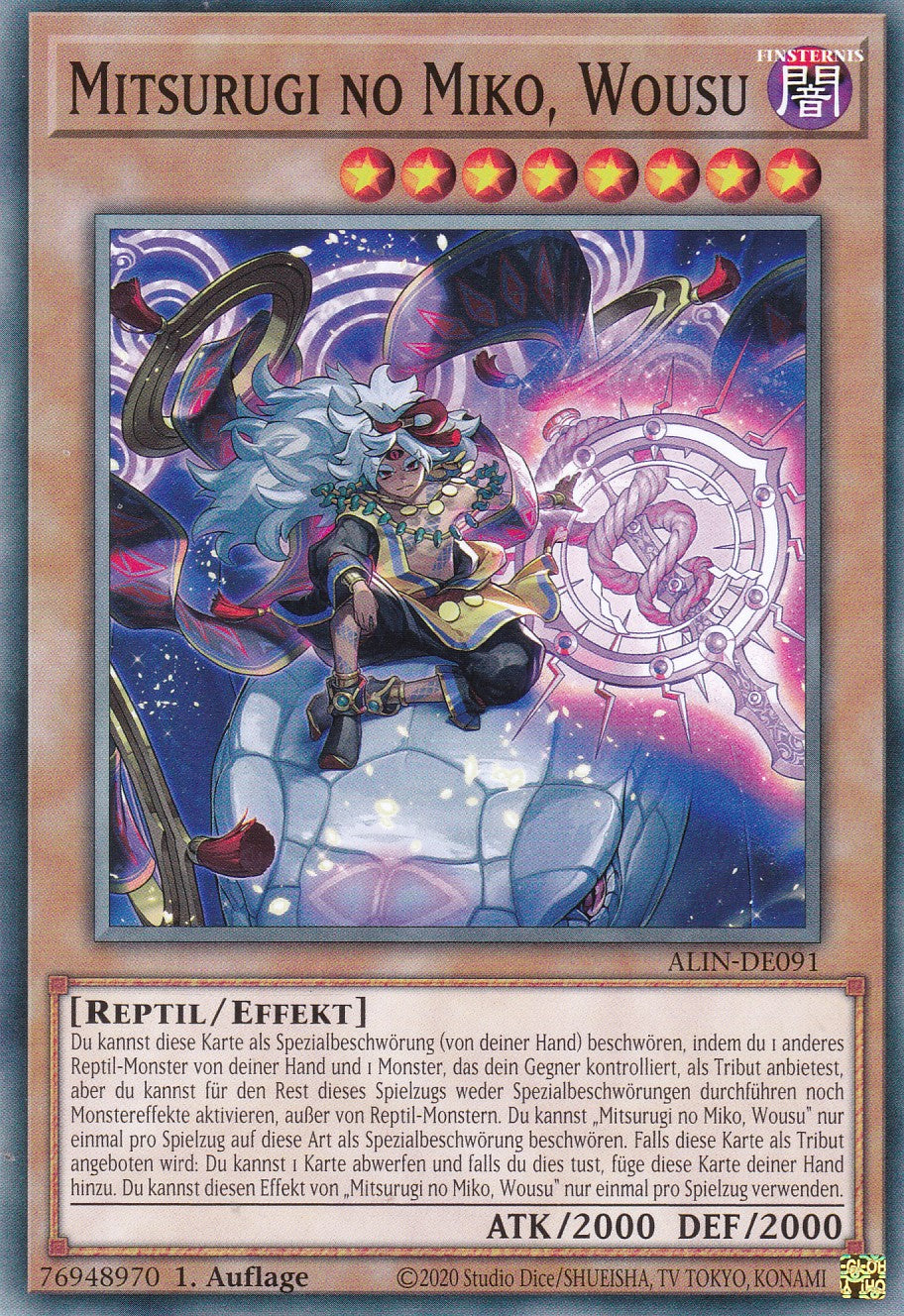 Mitsurugi No Miko Wousu - ALIN-DE091 - Common - Deutsch - 1. Auflage - Alliance Insight