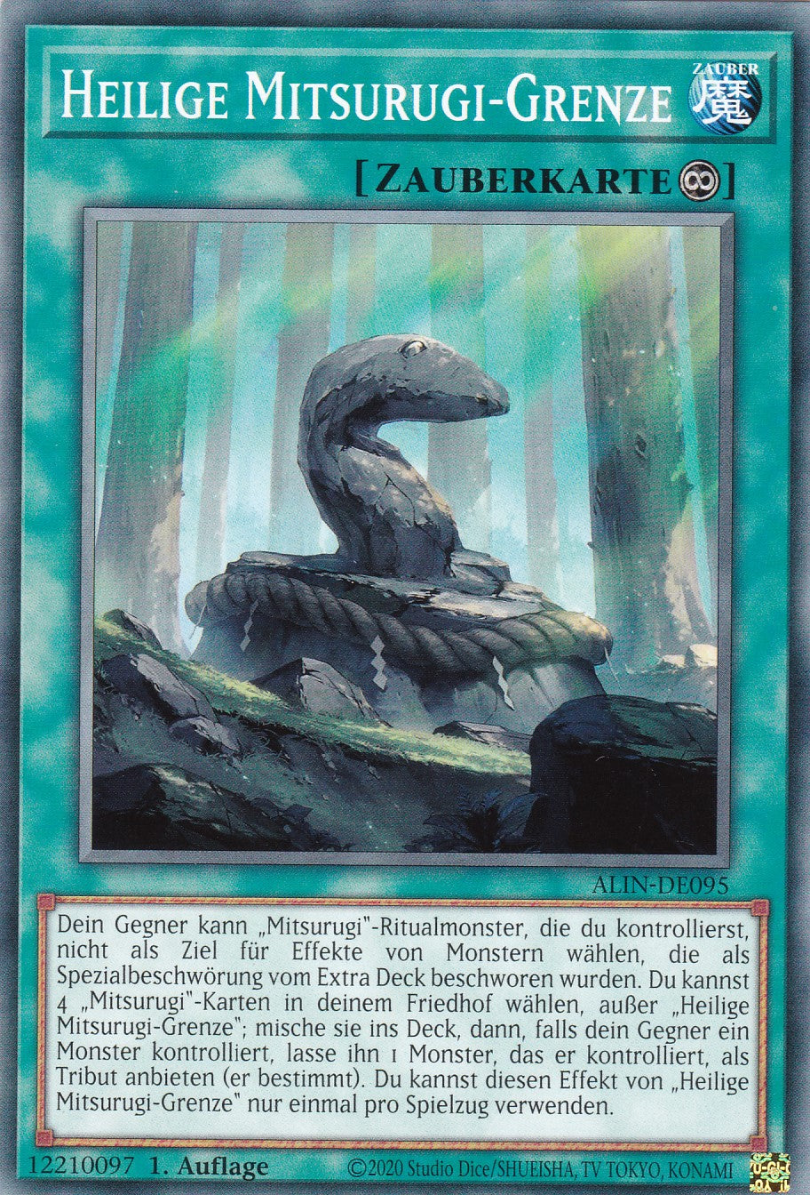 Heilige Mitsurugi Grenze - ALIN-DE095 - Common - Deutsch - 1. Auflage - Alliance Insight