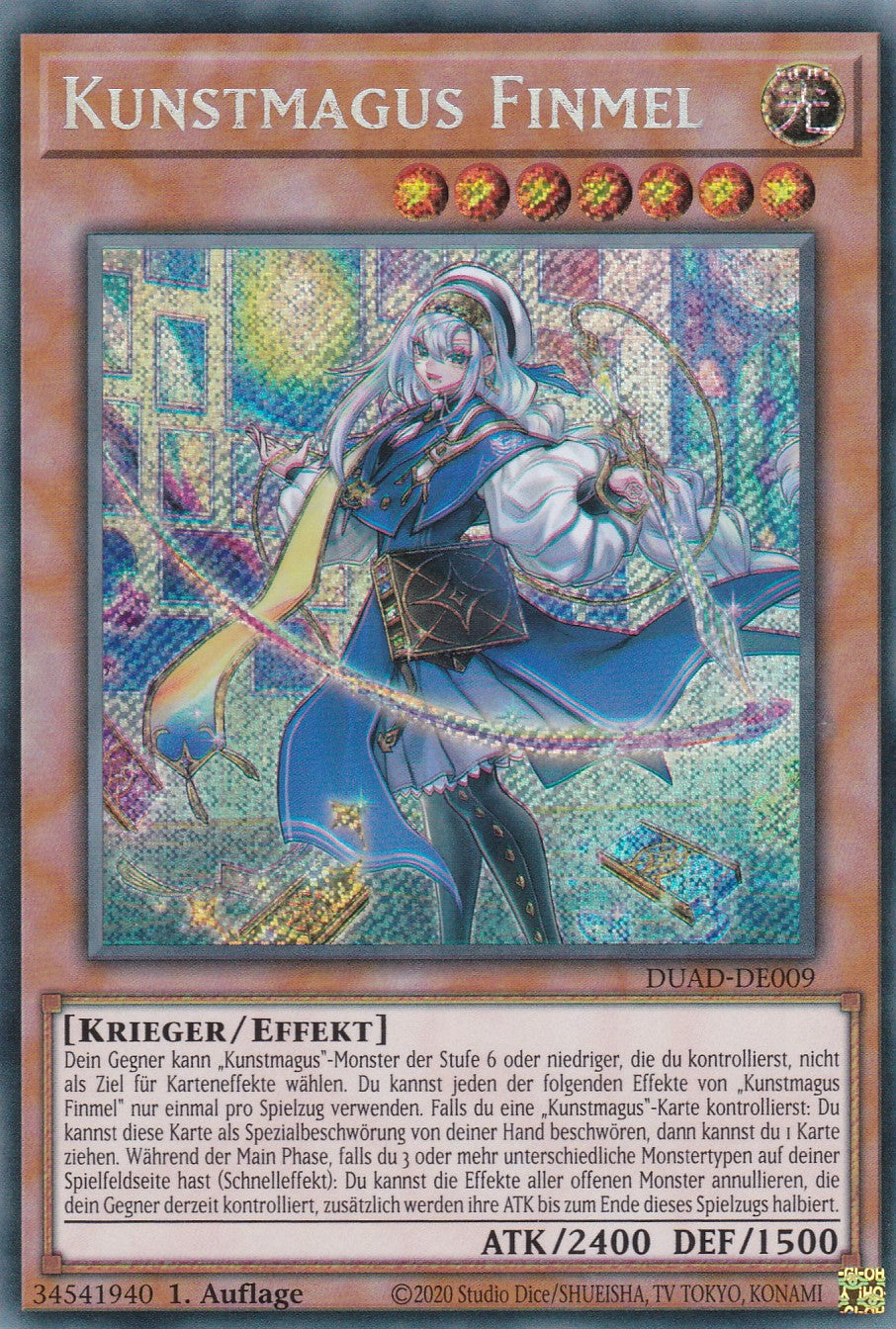 Kunstmagus Finmel - DUAD-DE009 - Secret Rare - Deutsch - 1. Auflage - Duelist's Advance