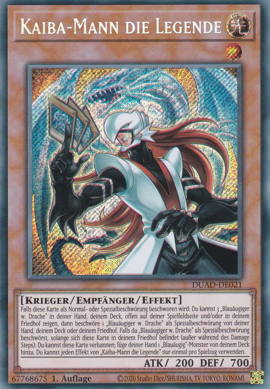 Kaiba-Mann die Legende - DUAD-DE021 - Secret Rare - Deutsch - 1. Auflage - Duelist's Advance