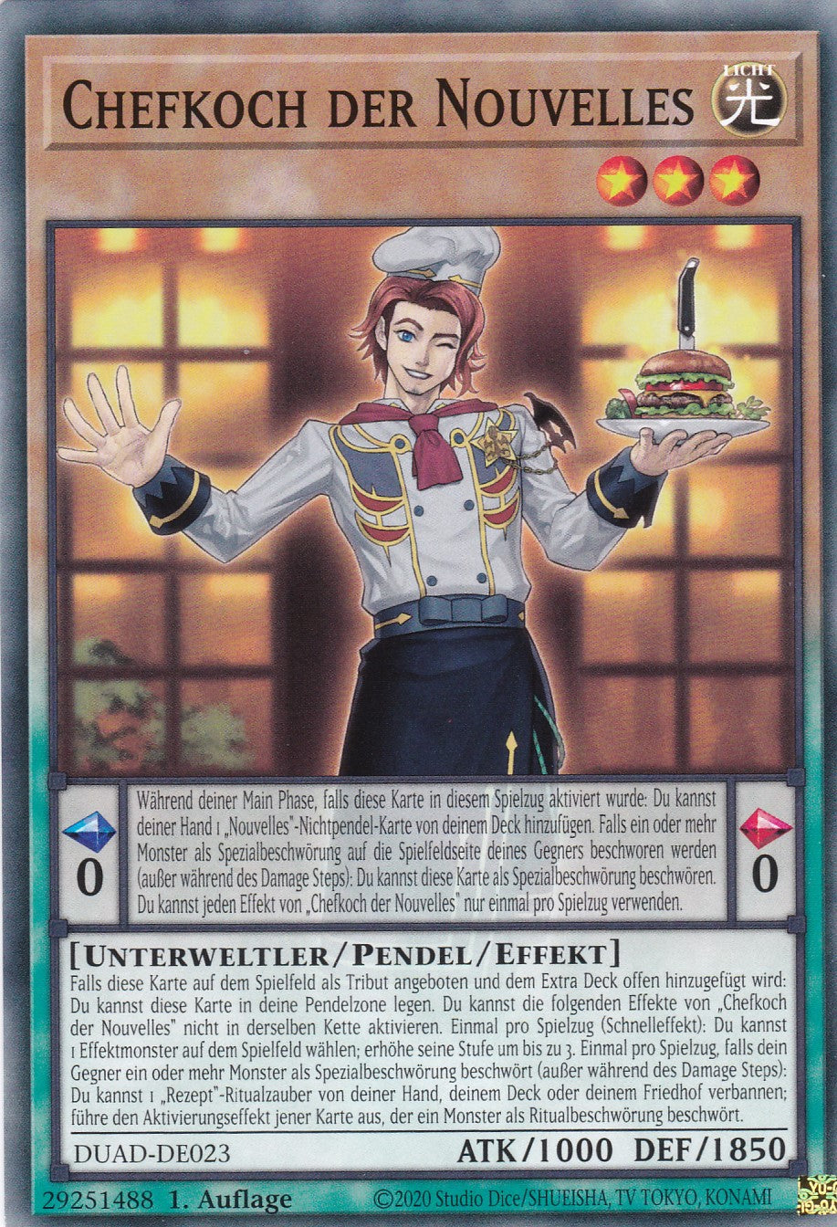 Chefkoch der Nouvelles - DUAD-DE023 - Common - Deutsch - 1. Auflage - Duelist's Advance