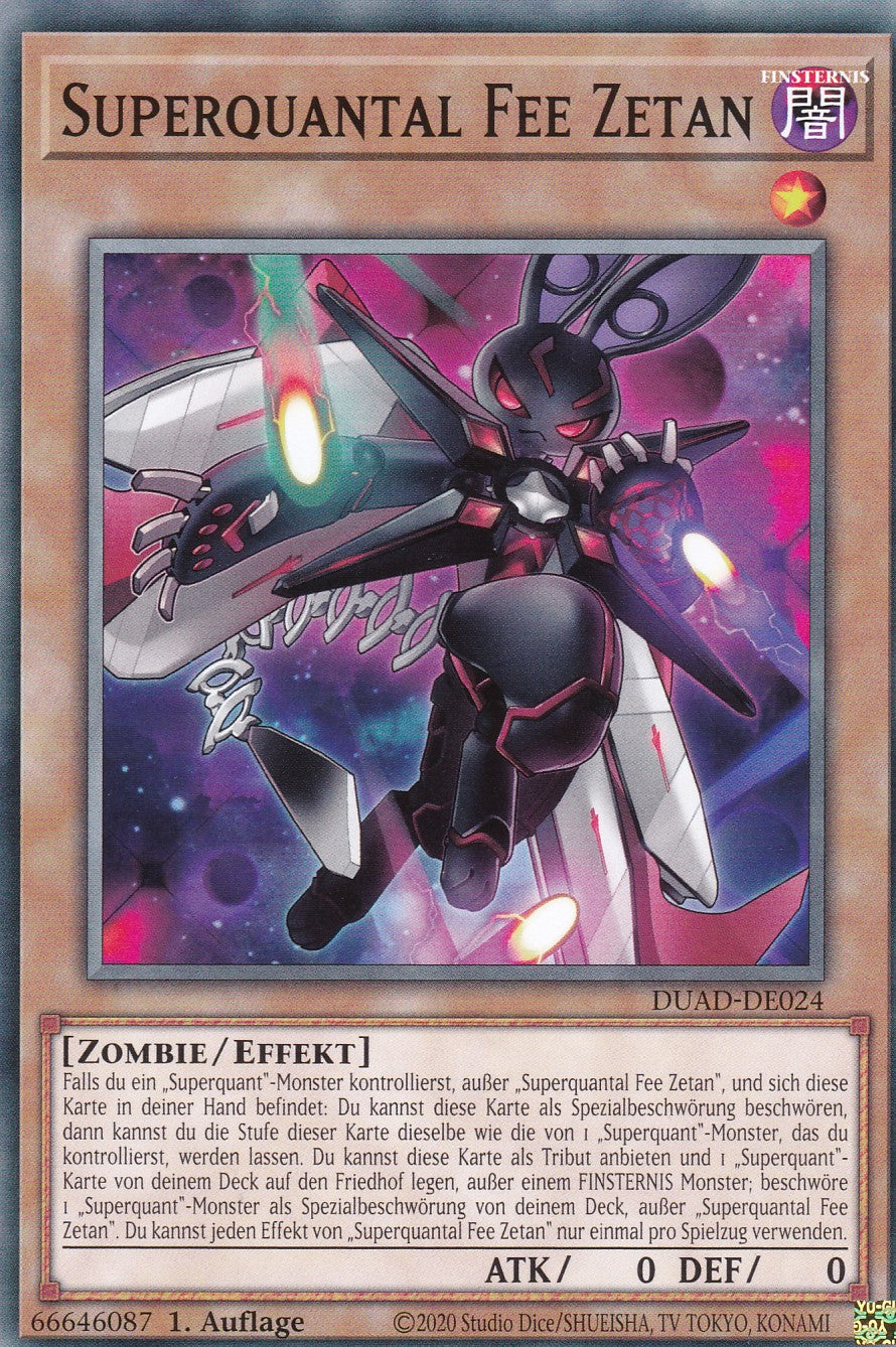 Superquantal Fee Zetan - DUAD-DE024 - Common - Deutsch - 1. Auflage - Duelist's Advance