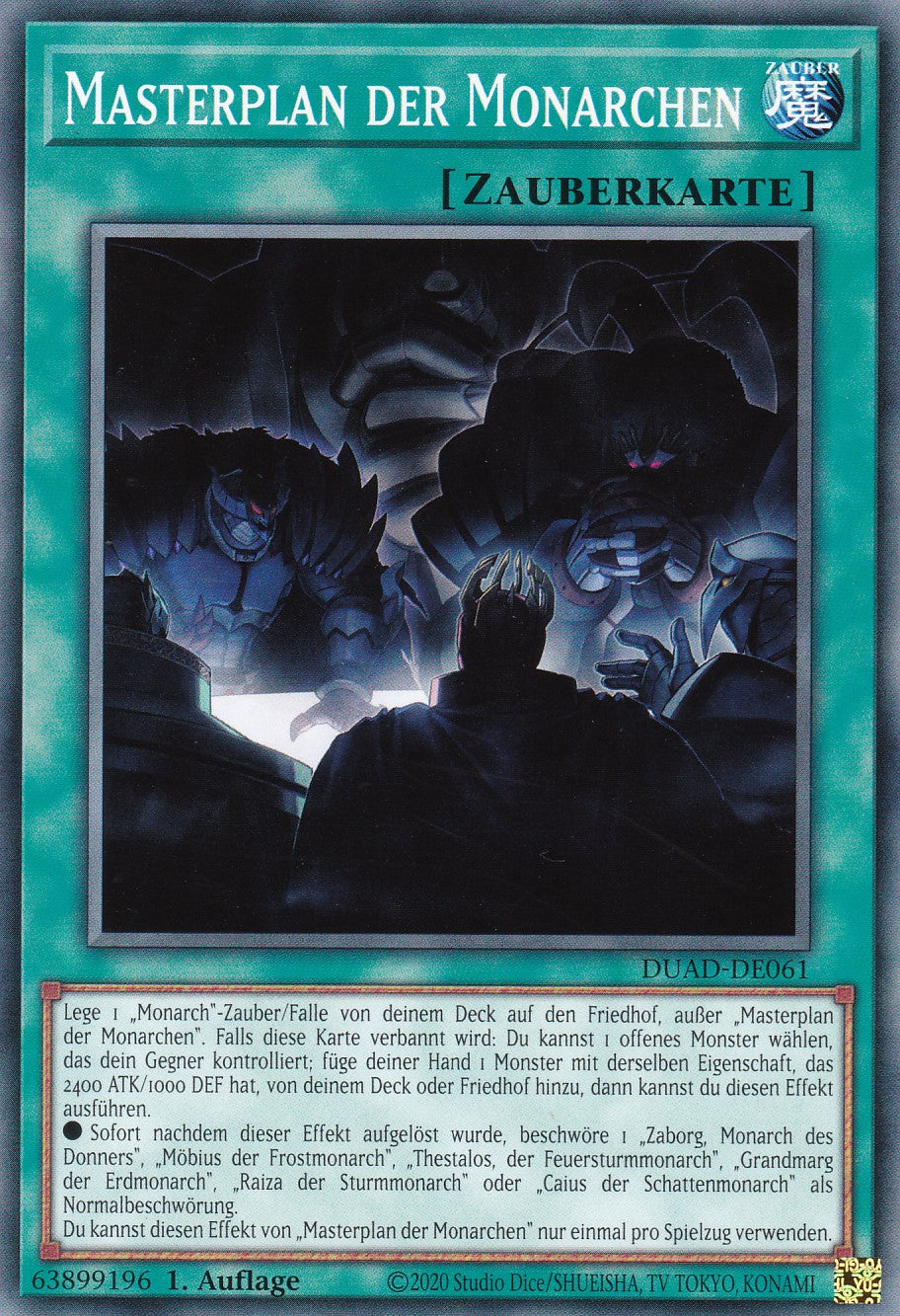 Masterplan der Monarchen - DUAD-DE061 - Common - Deutsch - 1. Auflage - Duelist's Advance