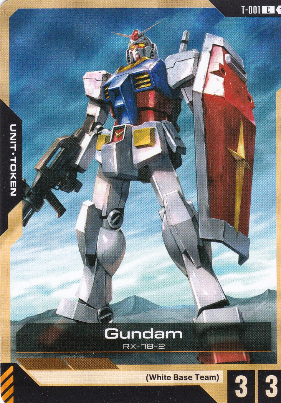 Gundam RX-78-2 - T-001 - Common - Heroic Beginnings - GUNDAM TCG