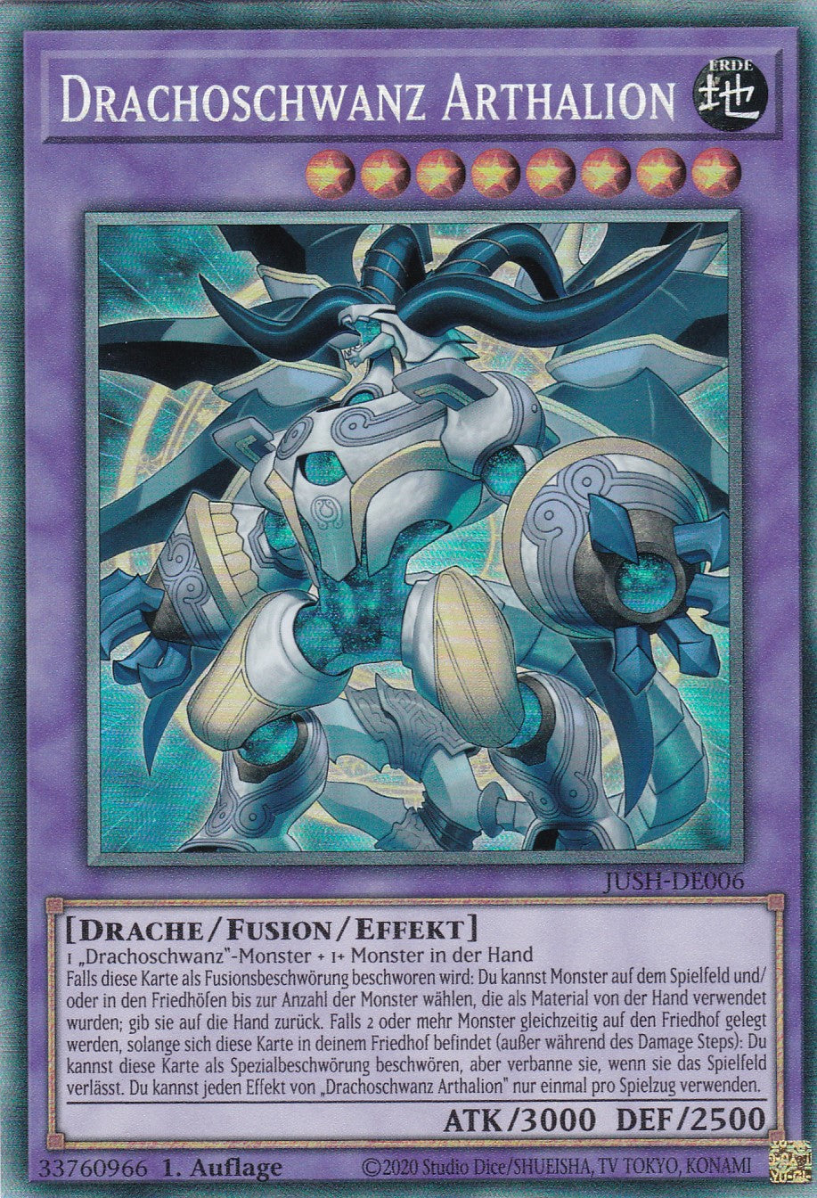 Drachoschwanz Arthalion - JUSH-DE006 - Collector Rare - Deutsch - 1. Auflage - Justice Hunters