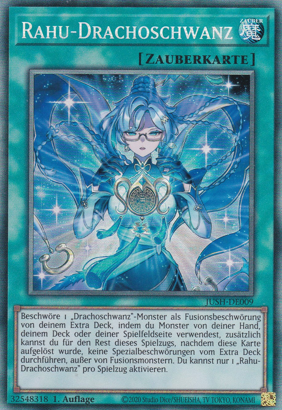 Rahu-Drachoschwanz - JUSH-DE009 - Collector Rare - Deutsch - 1. Auflage - Justice Hunters