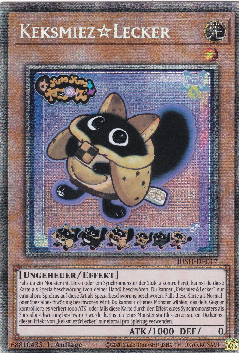 KeksmiezLecker - JUSH-DE017 - Starlight Rare - Deutsch - 1. Auflage - Justice Hunters