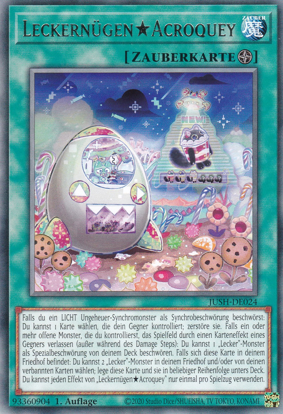 LeckernügenAcroquey - JUSH-DE024 - Rare - Deutsch - 1. Auflage - Justice Hunters