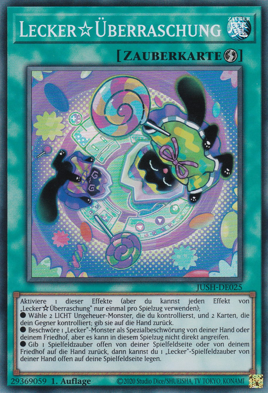 LeckerÜberraschung - JUSH-DE025 - Super Rare - Deutsch - 1. Auflage - Justice Hunters