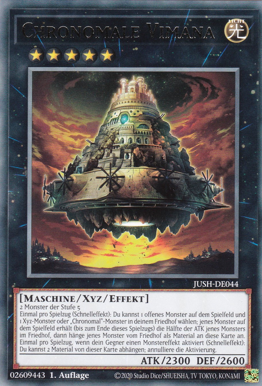 Chronomale Vimana - JUSH-DE044 - Rare - Deutsch - 1. Auflage - Justice Hunters