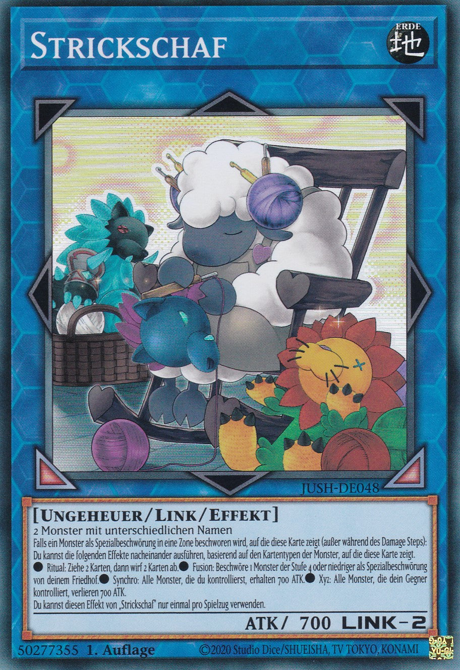 Strickschaf - JUSH-DE048 - Super Rare - Deutsch - 1. Auflage - Justice Hunters
