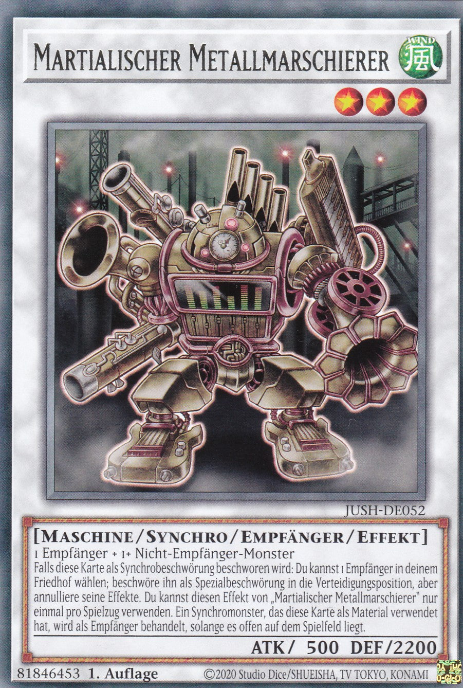 Martialischer Metallmarschierer - JUSH-DE052 - Rare - Deutsch - 1. Auflage - Justice Hunters