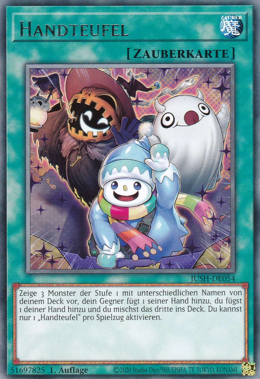 Handteufel - JUSH-DE054 - Rare - Deutsch - 1. Auflage - Justice Hunters