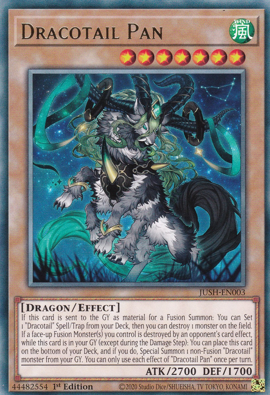 Dracotail Pan - JUSH-EN003 - Rare - Englisch - 1. Auflage - Justice Hunters