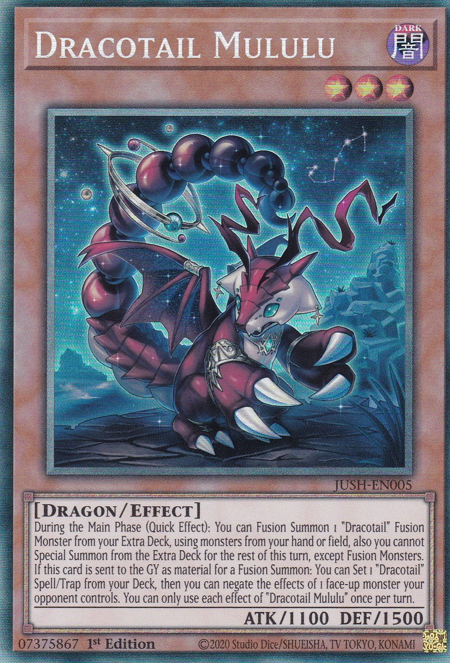Dracotail Mululu - JUSH-EN005 - Collector Rare - Englisch - 1. Auflage - Justice Hunters
