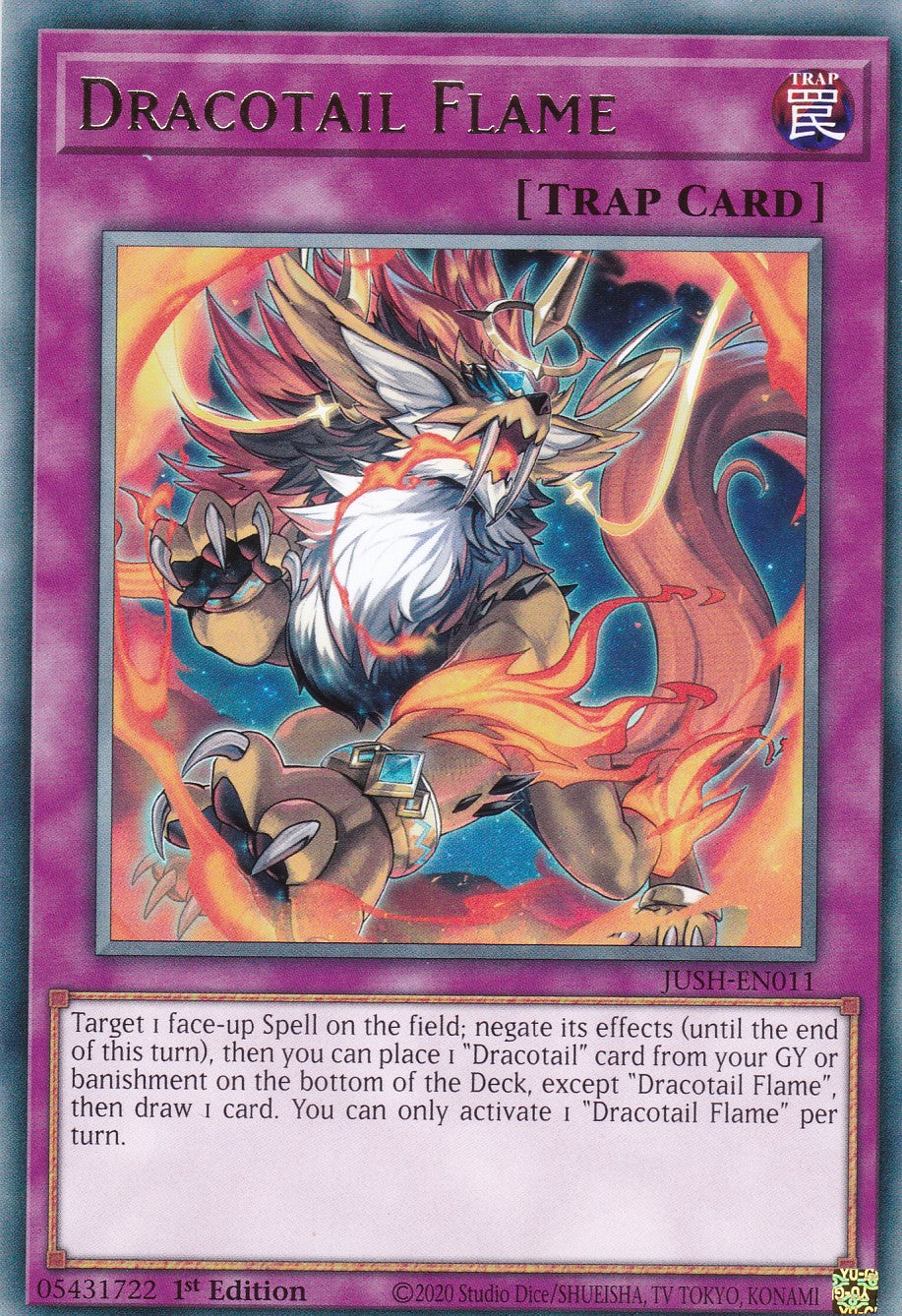Dracotail Flame - JUSH-EN011 - Rare - Englisch - 1. Auflage - Justice Hunters