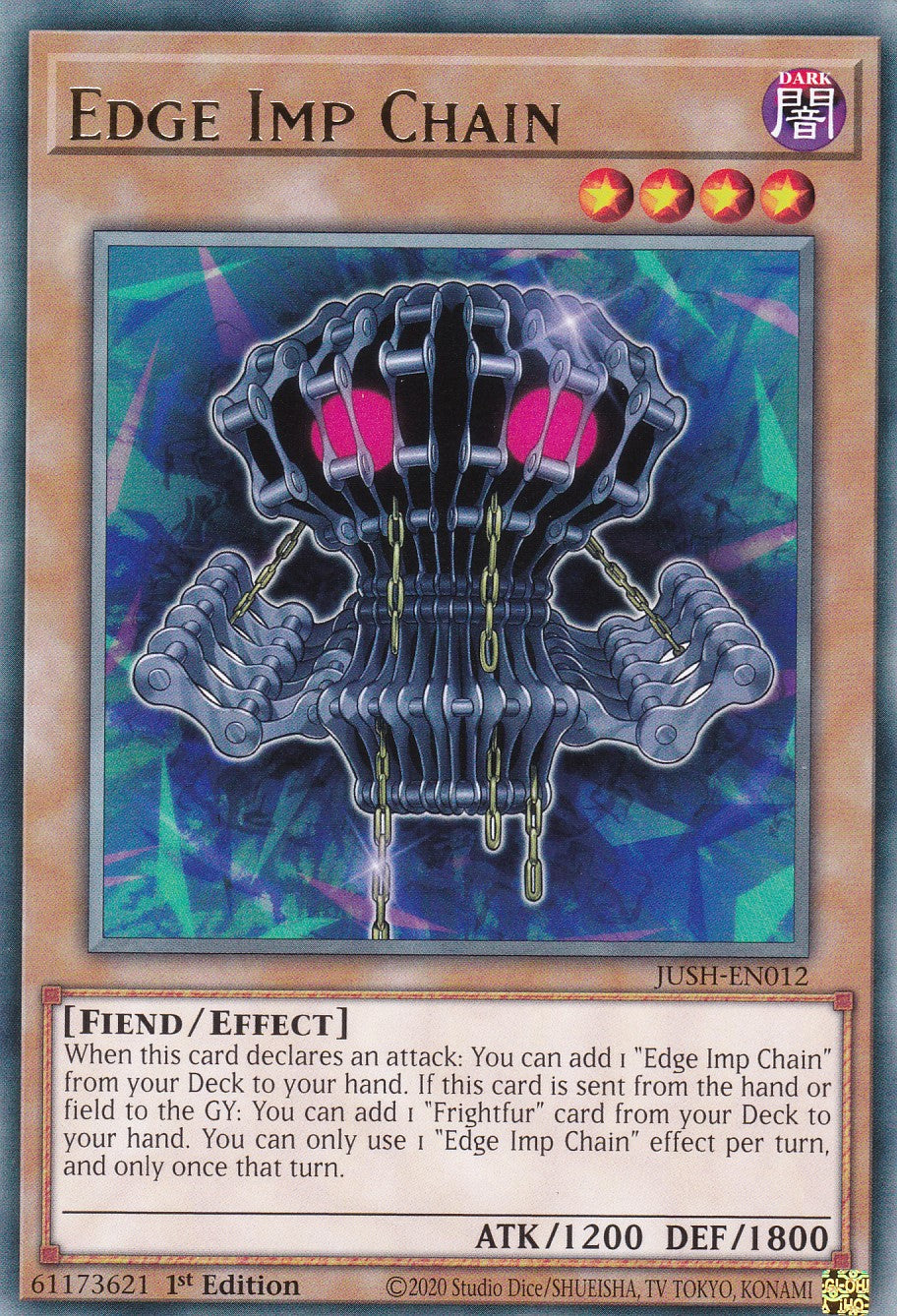 Edge Imp Chain - JUSH-EN012 - Rare - Englisch - 1. Auflage - Justice Hunters