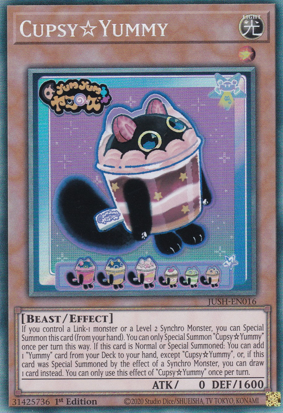 CupsyYummy - JUSH-EN016 - Collector Rare - Englisch - 1. Auflage - Justice Hunters