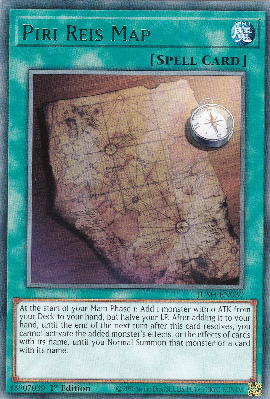 Piri Reis Map - JUSH-EN030 - Rare - Englisch - 1. Auflage - Justice Hunters