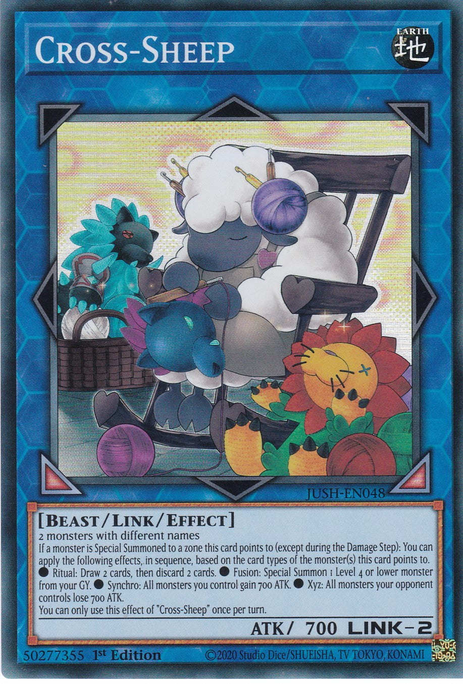 Cross-Sheep - JUSH-EN048 - Super Rare - Englisch - 1. Auflage - Justice Hunters