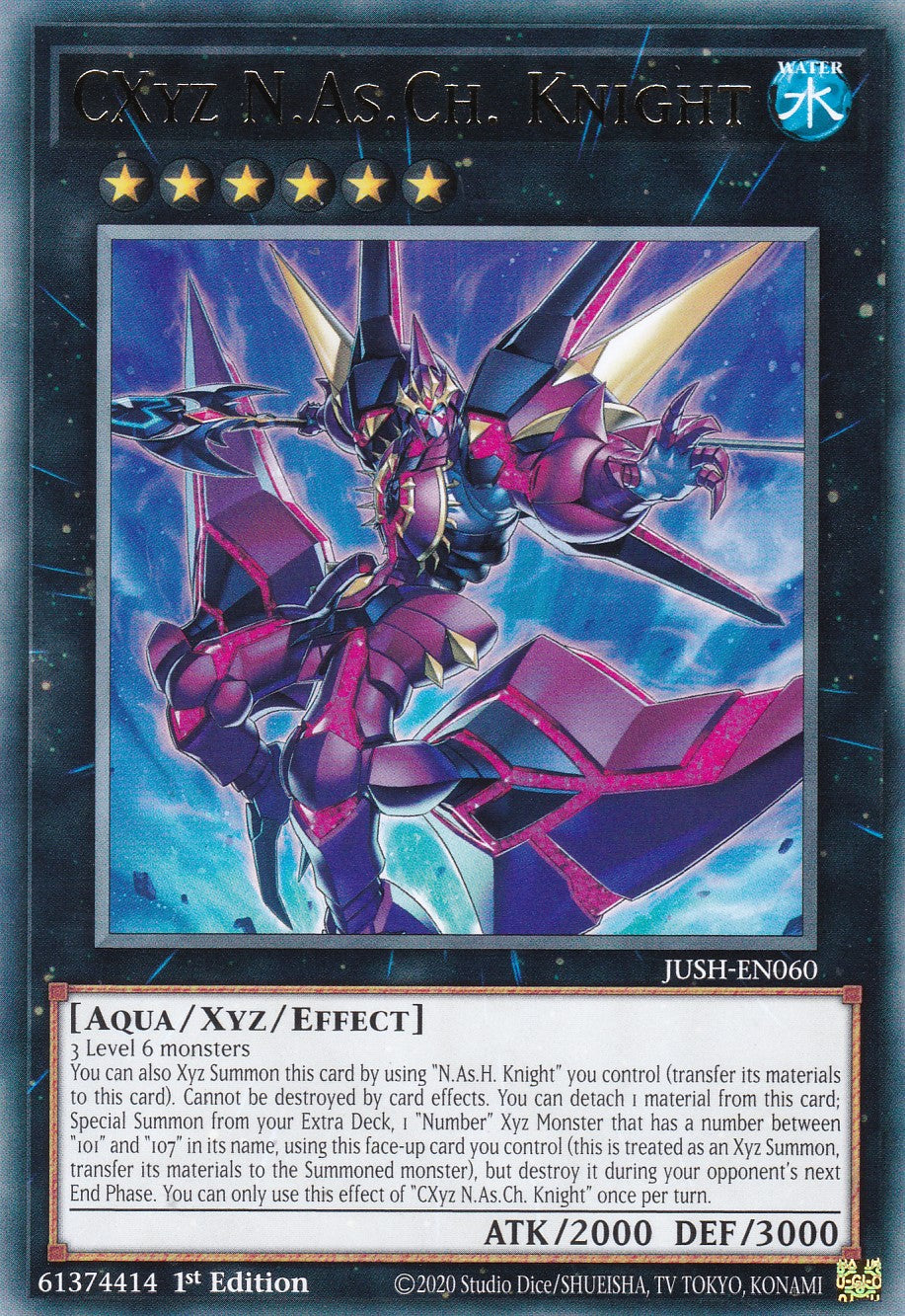 CXyz N.As.Ch. Knight - JUSH-EN060 - Rare - Englisch - 1. Auflage - Justice Hunters