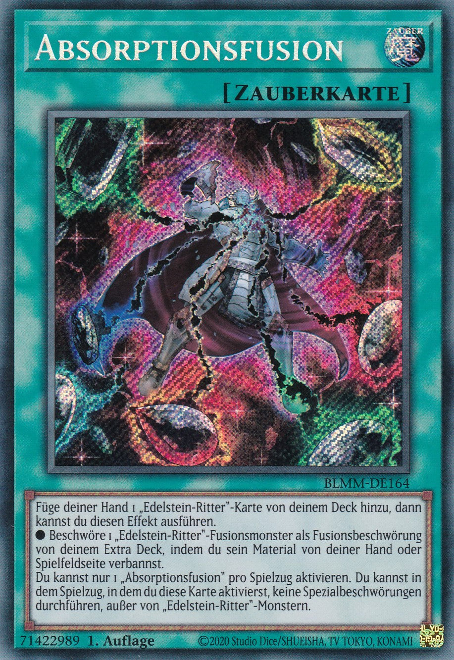 Absorptionsfusion - BLMM-DE164 - Ultra Rare - 1. Auflage - Deutsch - Battles of Legend: Monster Mayhem