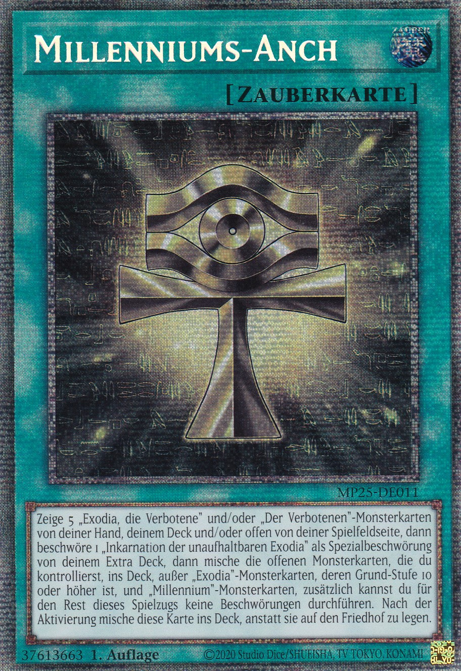 Millenniums-Anche – MP25-DE011 – Starlight Rare – 1. Auflage – Deutsch – 2025 Mega-Pack Tin