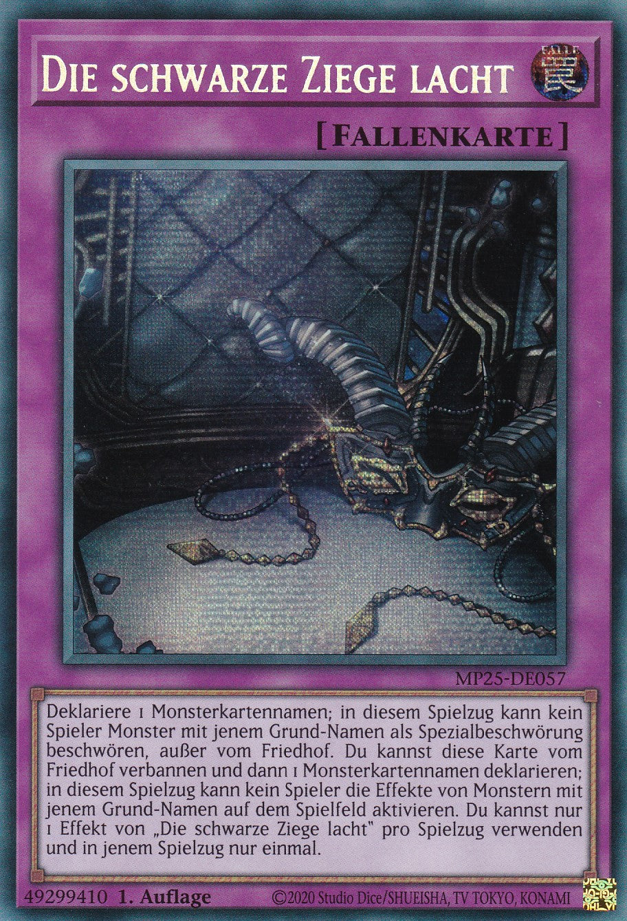 Die Schwarze Ziege Lacht – MP25-DE057 – Secret Rare – 1. Auflage – Deutsch – 2025 Mega-Pack Tin