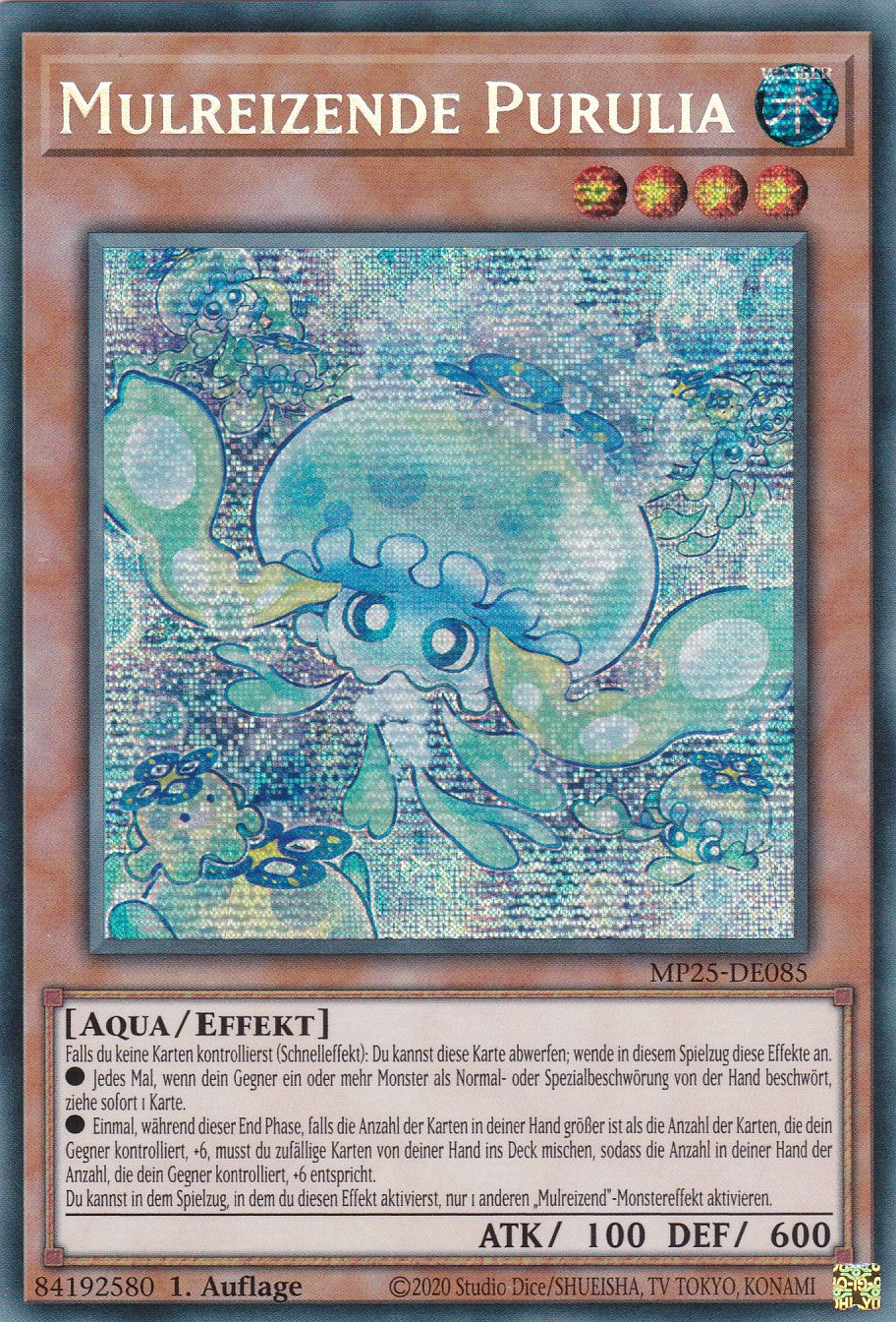 Mulreizende Purulia – MP25-DE085 – Secret Rare – 1. Auflage – Deutsch – 2025 Mega-Pack Tin