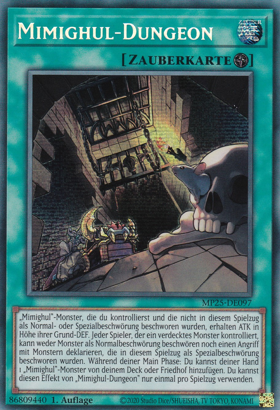 Mimighul Dungeon – MP25-DE097 – Secret Rare – 1. Auflage – Deutsch – 2025 Mega-Pack Tin