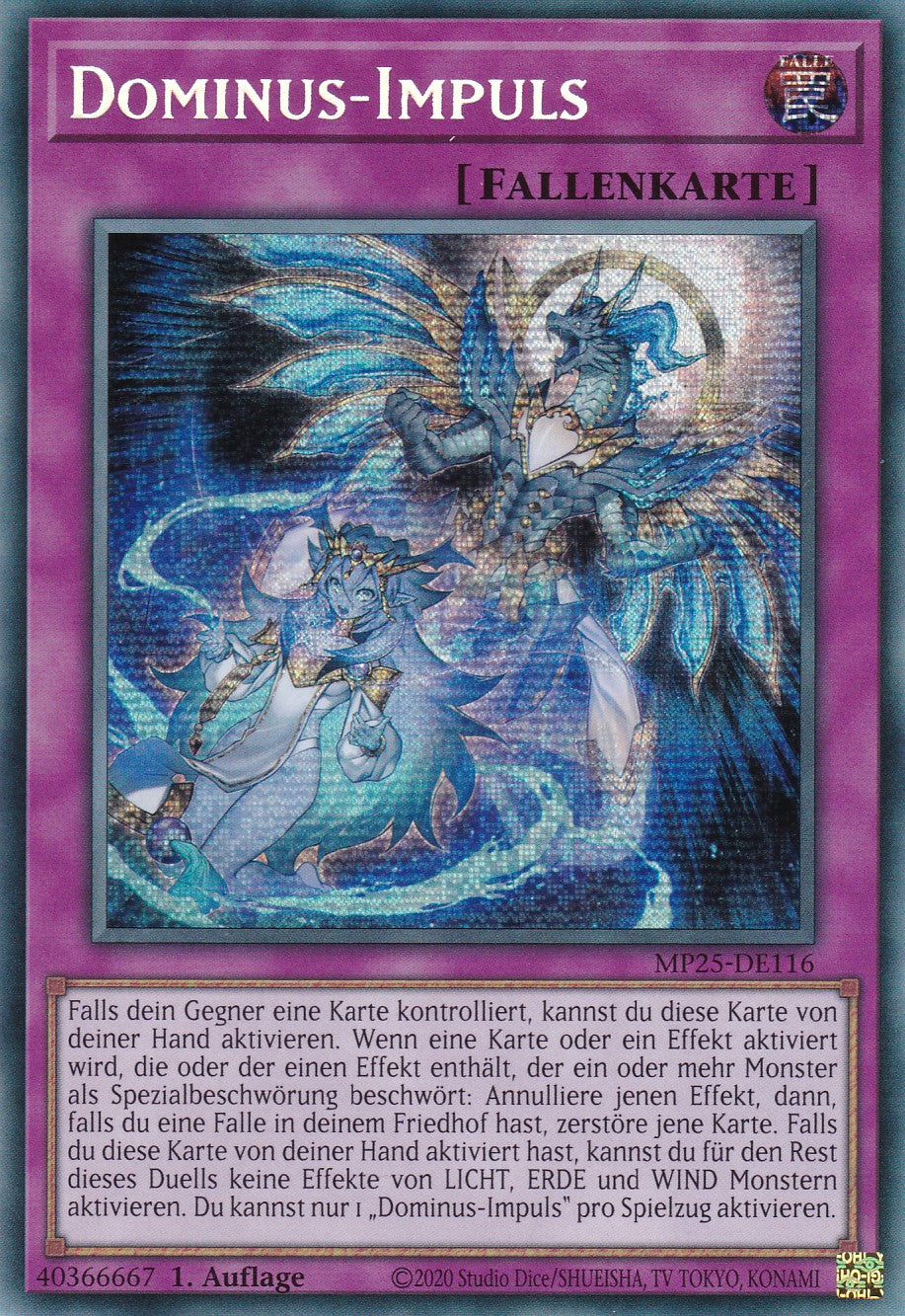 Dominus Impuls – MP25-DE116 – Secret Rare – 1. Auflage – Deutsch – 2025 Mega-Pack Tin