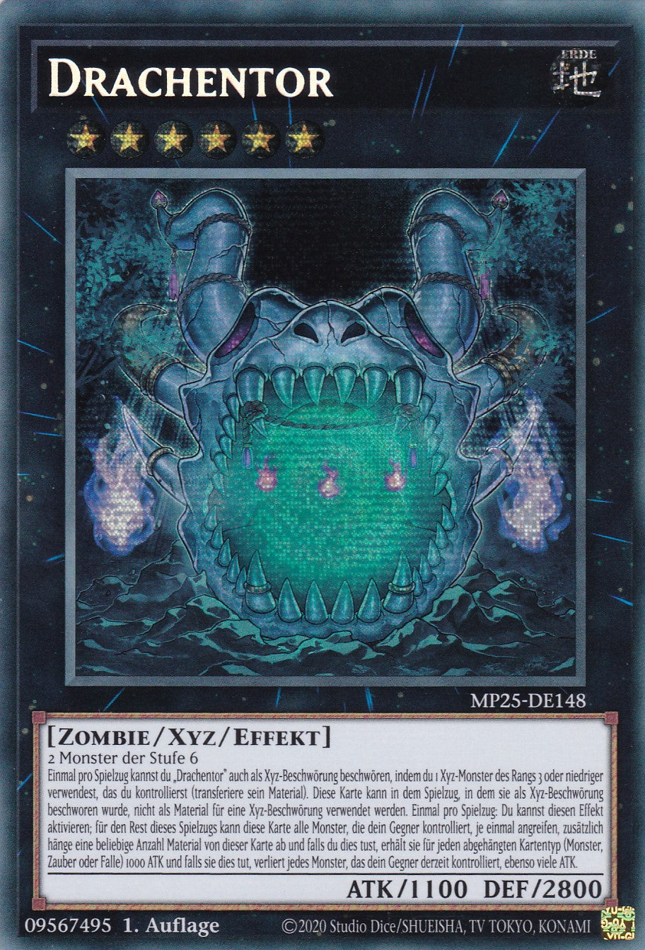 Drachentor – MP25-DE148 – Secret Rare – 1. Auflage – Deutsch – 2025 Mega-Pack Tin