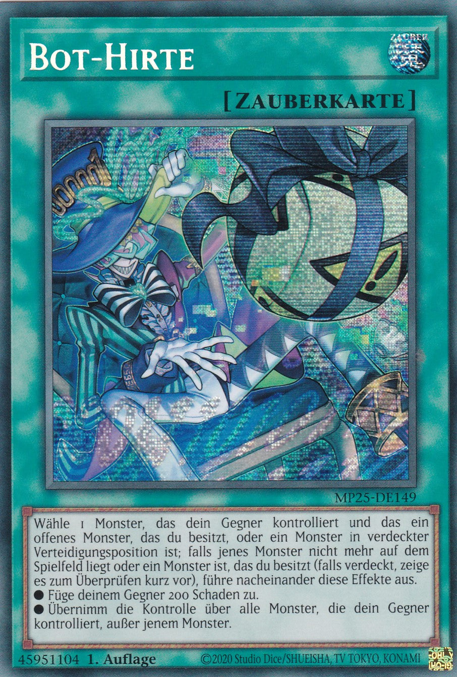 Bot-Hirte – MP25-DE149 – Secret Rare – 1. Auflage – Deutsch – 2025 Mega-Pack Tin