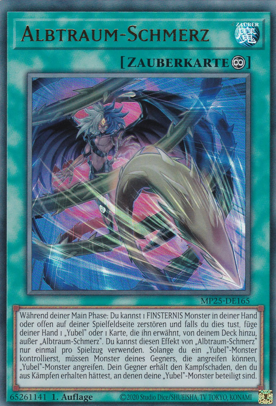 Albtraum-Schmerz – MP25-DE165 – Ultra Rare – 1. Auflage – Deutsch – 2025 Mega-Pack Tin