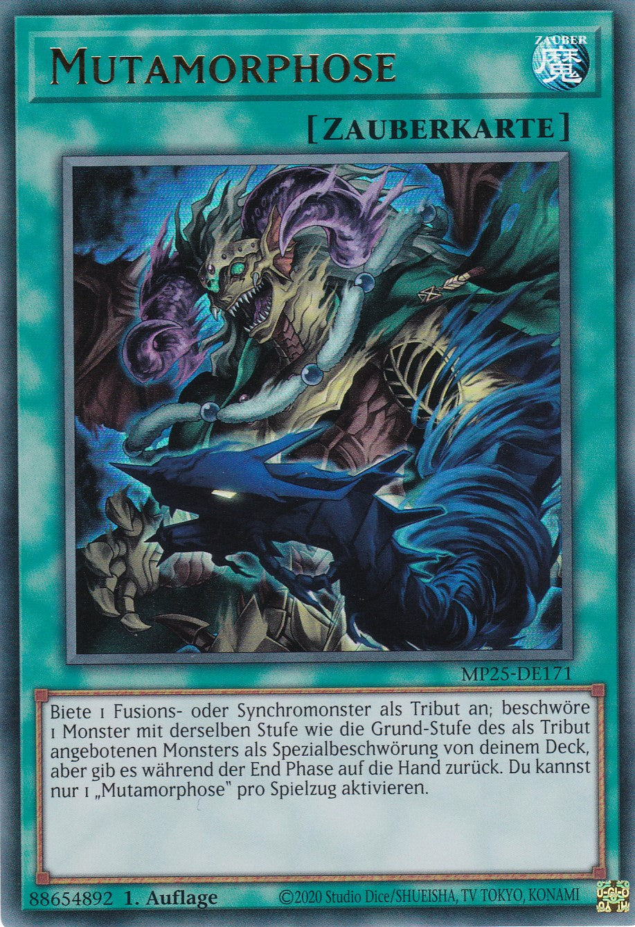 Mutamorphose – MP25-DE171 – Ultra Rare – 1. Auflage – Deutsch – 2025 Mega-Pack Tin