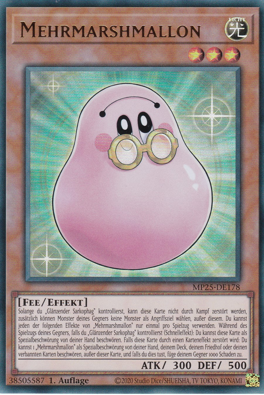 Mehrmarshmallon – MP25-DE178 – Ultra Rare – 1. Auflage – Deutsch – 2025 Mega-Pack Tin