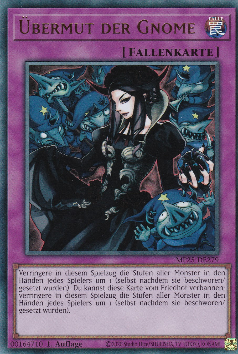 Übermut der Gnome – MP25-DE279 – Ultra Rare – 1. Auflage – Deutsch – 2025 Mega-Pack Tin