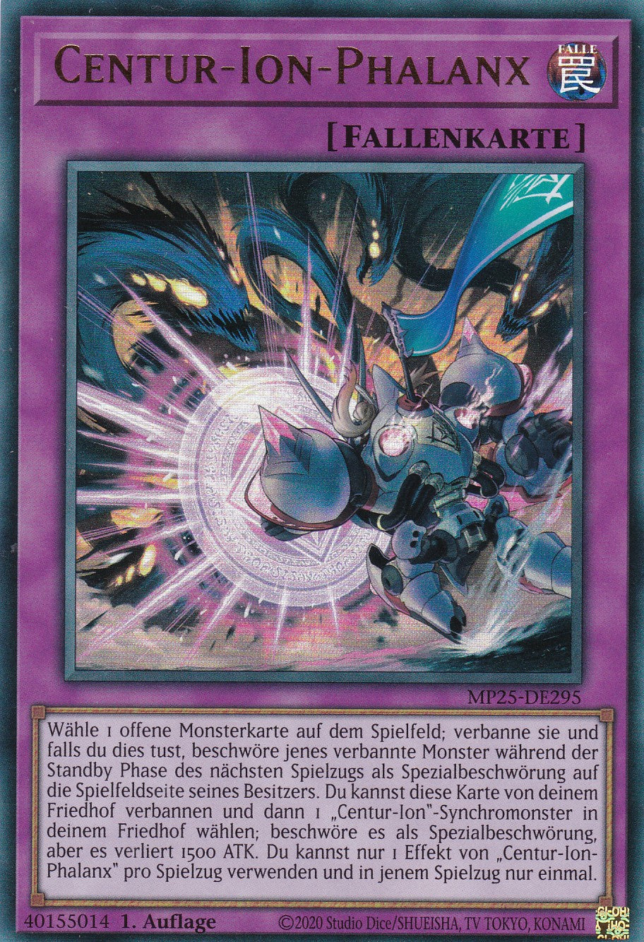 Centur-Ion-Phalanx – MP25-DE295 – Ultra Rare – 1. Auflage – Deutsch – 2025 Mega-Pack Tin