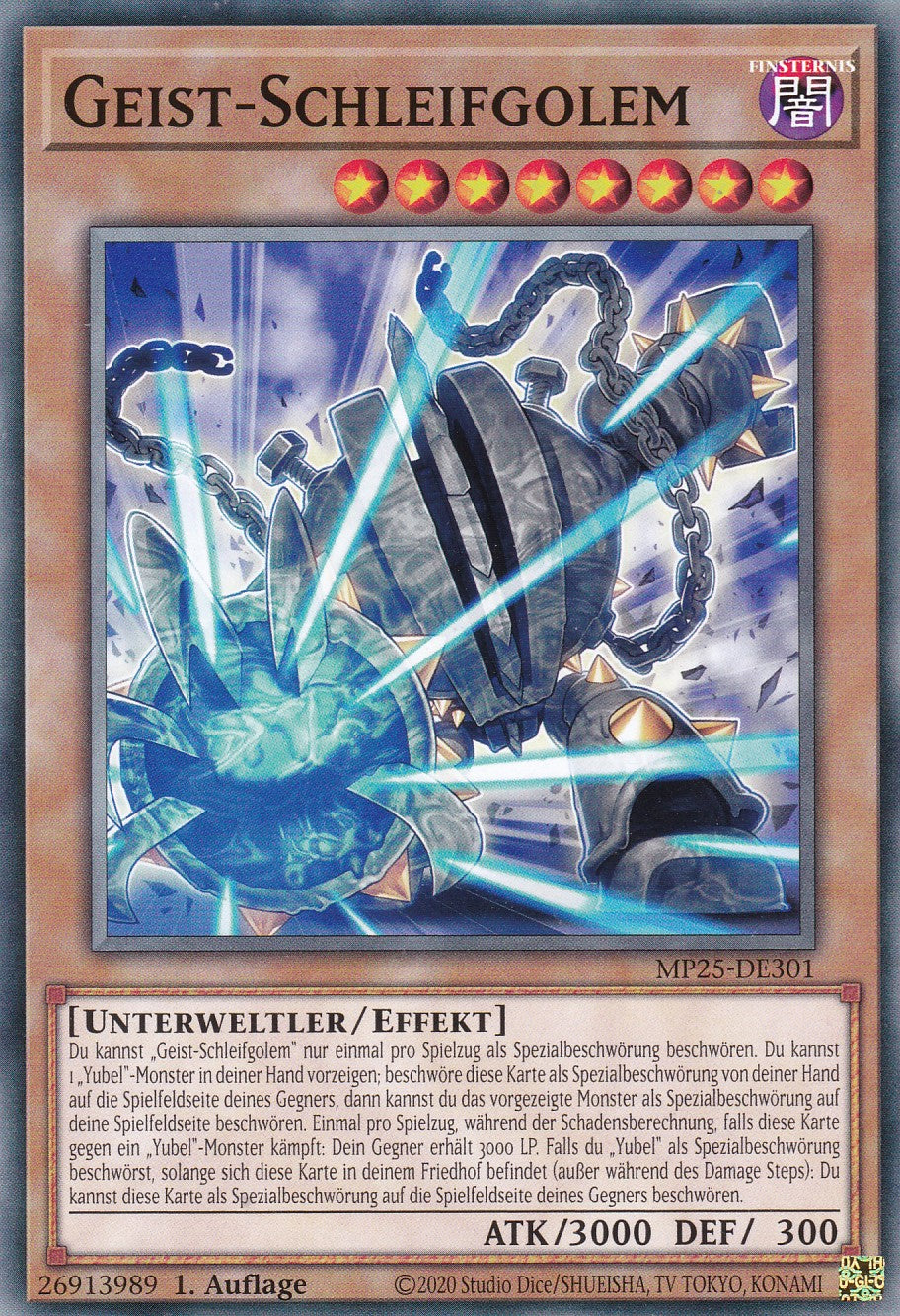 Geist-Schleifgolem – MP25-DE301 – Common – 1. Auflage – Deutsch – 2025 Mega-Pack Tin