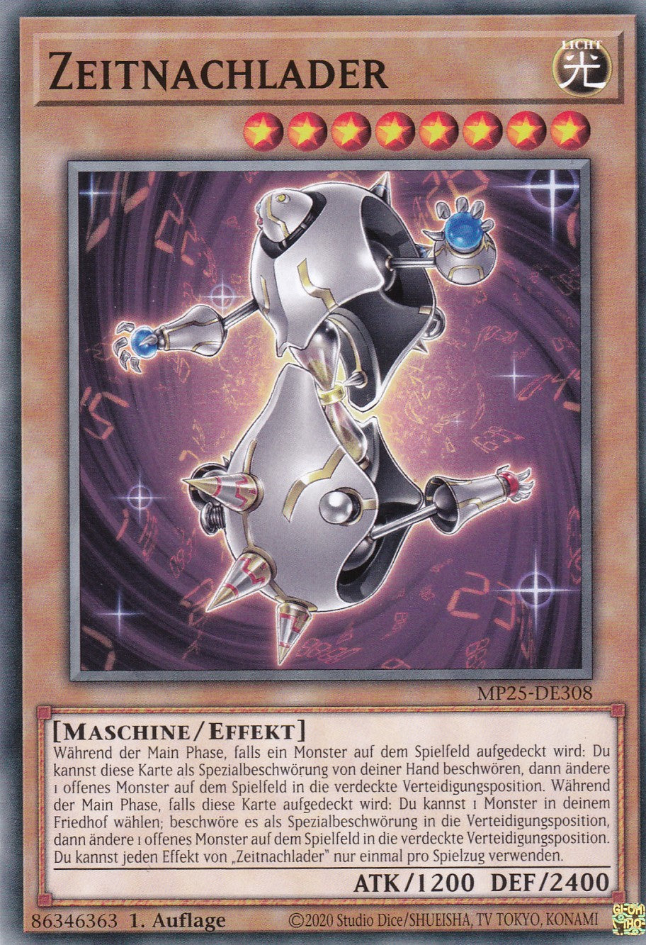 Zeitnachlader – MP25-DE308 – Common – 1. Auflage – Deutsch – 2025 Mega-Pack Tin