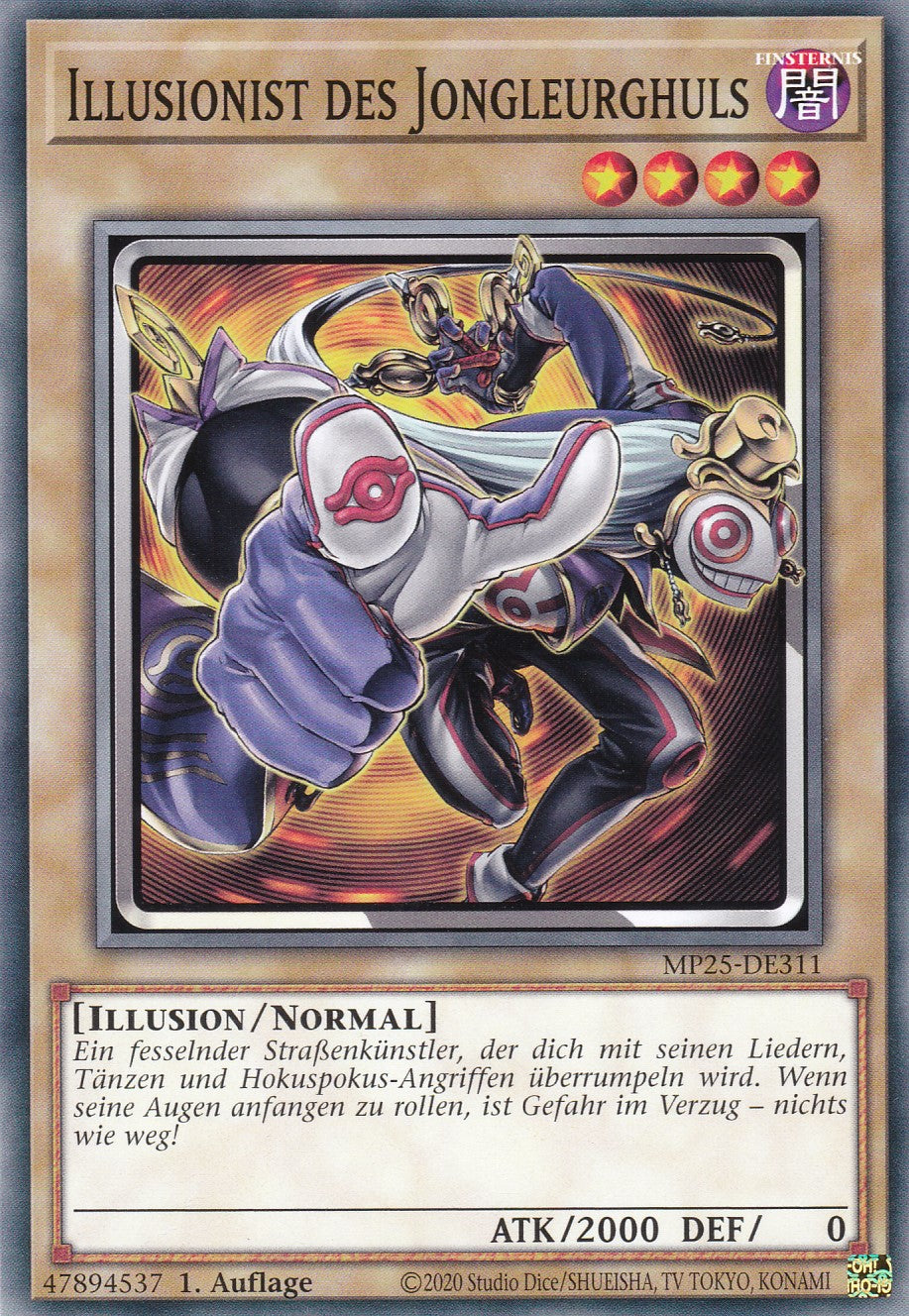 Illusionist des Jongleurghuls – MP25-DE311 – Common – 1. Auflage – Deutsch – 2025 Mega-Pack Tin