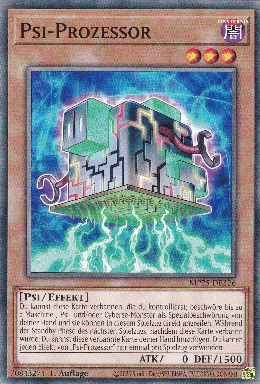 Psi-Prozessor – MP25-DE326 – Common – 1. Auflage – Deutsch – 2025 Mega-Pack Tin