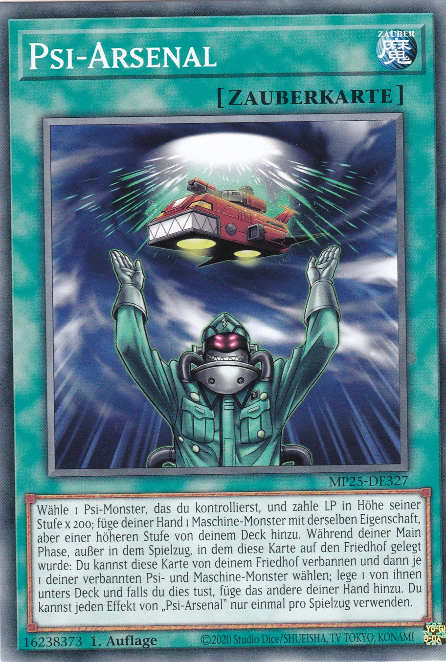 Psi-Arsenal – MP25-DE327 – Common – 1. Auflage – Deutsch – 2025 Mega-Pack Tin