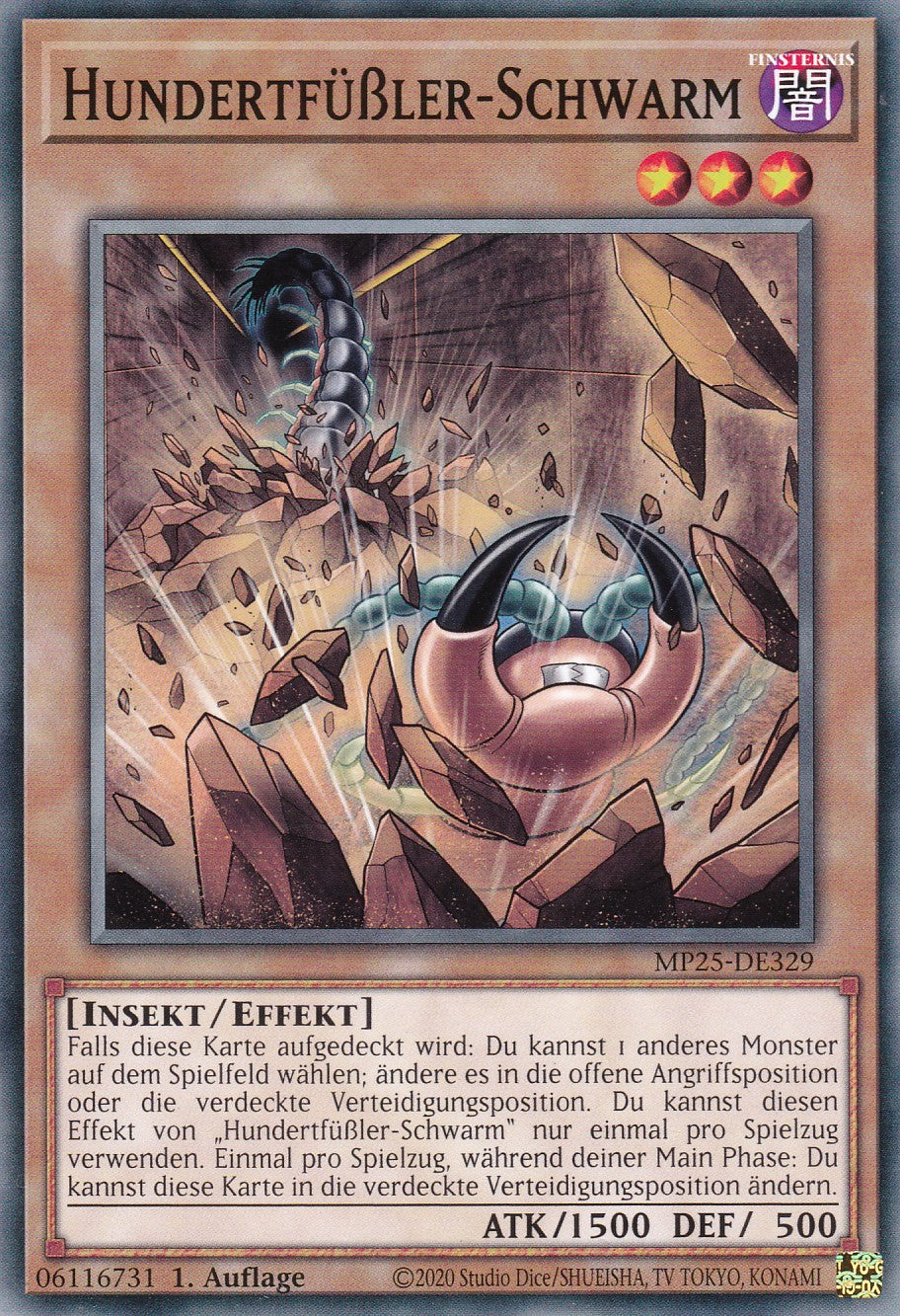 Hundertfüßler-Schwarm – MP25-DE329 – Common – 1. Auflage – Deutsch – 2025 Mega-Pack Tin